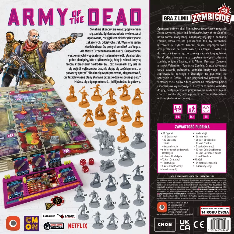 Army of the Dead: Gra z linii Zombicide - tantis.pl