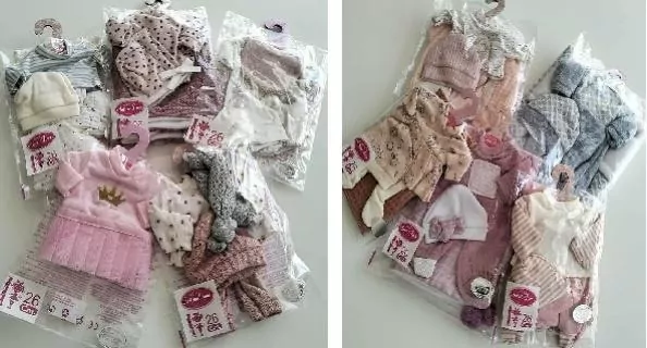 Zestaw ubranek dla lalek Pitu 26cm MIX - tantis.pl