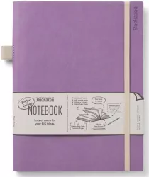 Bookaroo Notatnik Journal duży. Jasny fiolet