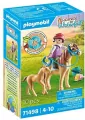 Dziecko z kucykiem i źrebakiem. Horses of Waterfall 71498 - tantis.pl