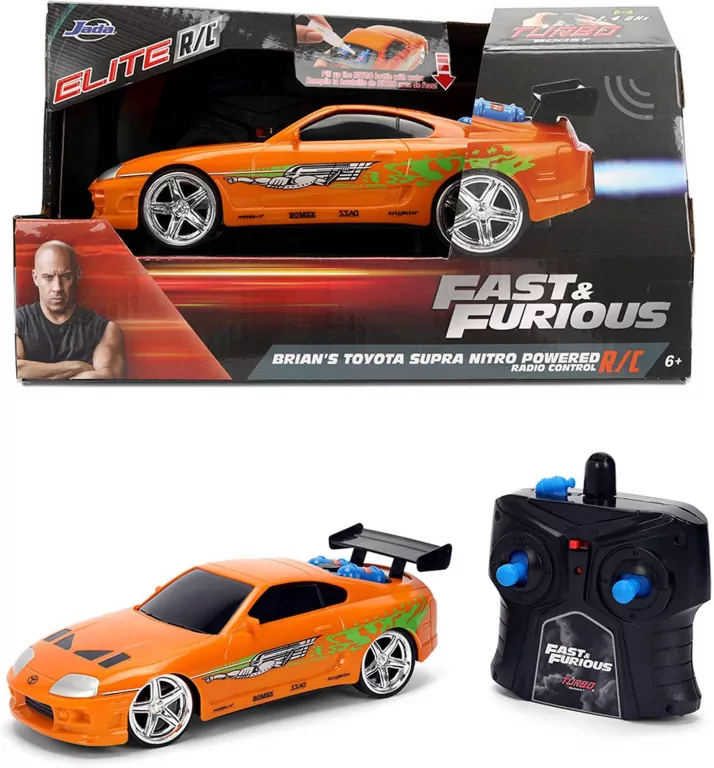 Jada RC F&F Nitro Toyota Supra 1995 1:24 - tantis.pl