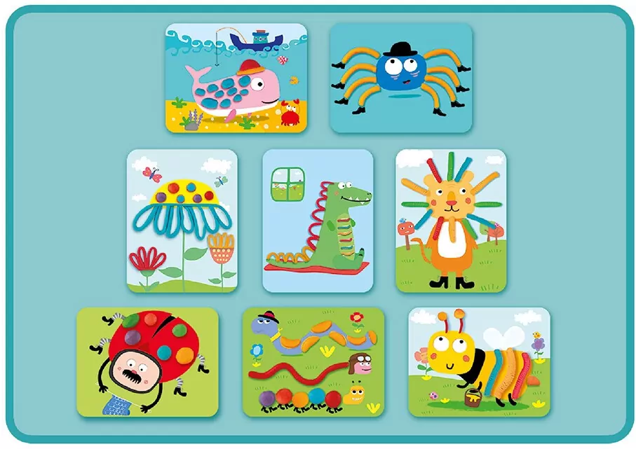 Plastusiowe zabawy - wałkowanie. Genialny dzieciak - tantis.pl