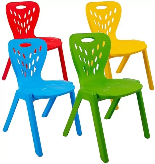 DOLU kolorowe krzesełko plastikowe 4kol 3078 30788 - tantis.pl