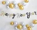 Girlanda papierowa B&C Happy New Year 250cm - tantis.pl