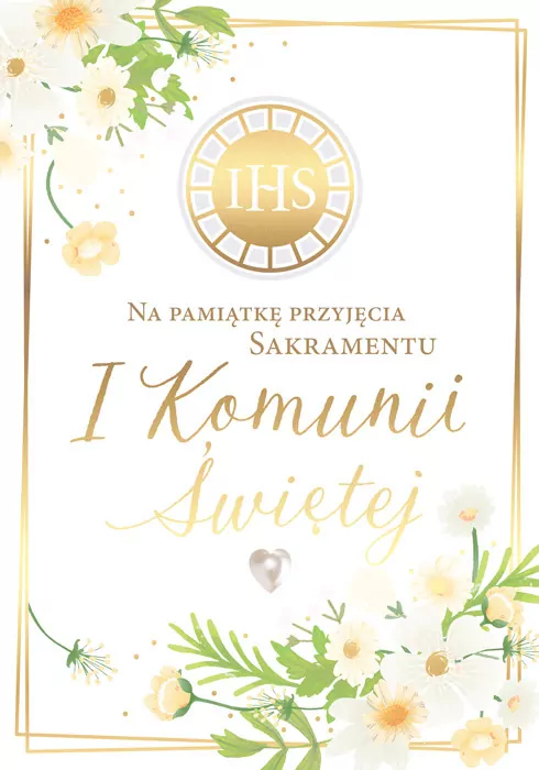 Pamiątka Pierwszej Komunii Świętej - tantis.pl