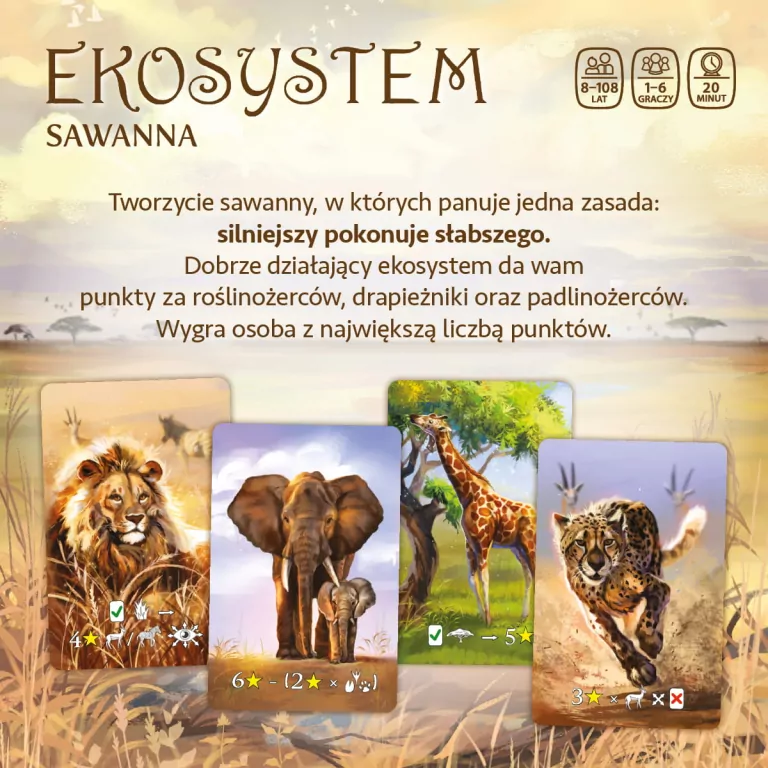 Ekosystem 3. Sawanna - tantis.pl