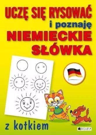 Uczę się rysować i poznaję niem. słówka z kotkiem - tantis.pl