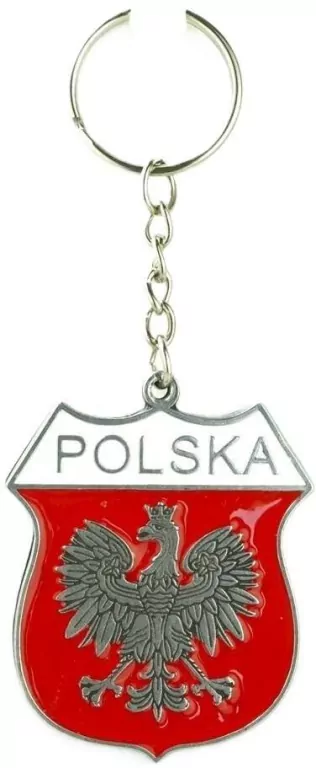 Brelok metalowy Godło Polski ABINO - tantis.pl
