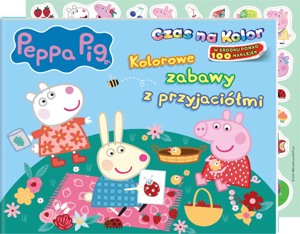 Peppa Pig. Czas na kolor. Kolorowe zabawy... - tantis.pl