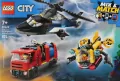 LEGO® Zestaw z helikopterem, wozem strażackim i łodzią podwodną 60462 - tantis.pl