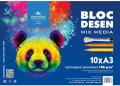 Szkicownik Mix Media A3 10ark. Niedźwiedź niebiesk - tantis.pl