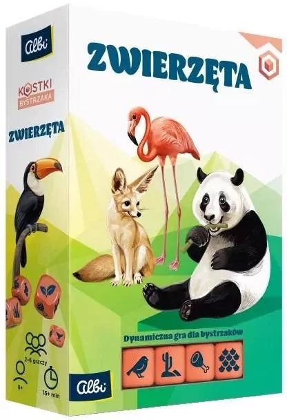 Kostki bystrzaka. Zwierzęta - tantis.pl