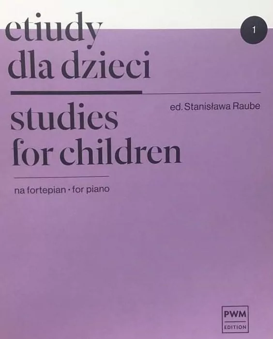 Etiudy dla dzieci na fortepian 1 - tantis.pl