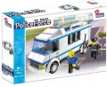 Klocki konstrukcyjne Alleblox Policja 134 elementy - tantis.pl