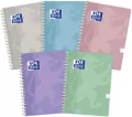 Kołozeszyt A4 80k.kratka Oxford Touch pastel 1szt.mix - tantis.pl