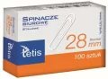 Tetis. Spinacze biurowe, 28mm - tantis.pl