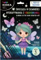 Wydrapywanka z malowanką świecącą. Magic - tantis.pl
