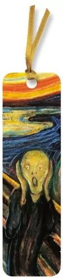Zakładka do książki. Krzyk. Edvard Munch - tantis.pl