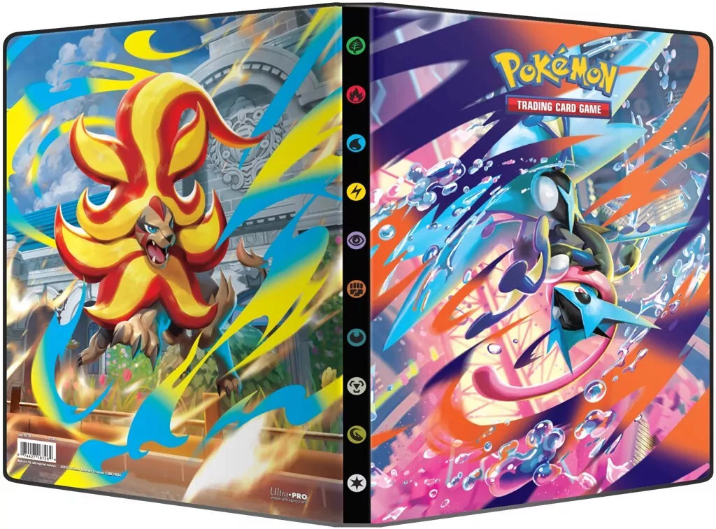 Ultra-Pro: Pokémon - 9-Pocket Portfolio - Mega Evolution - Chaos Rising - tantis.pl