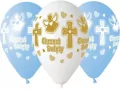 Balony Gemar hel Chrzest chłopca 33cm 5szt - tantis.pl