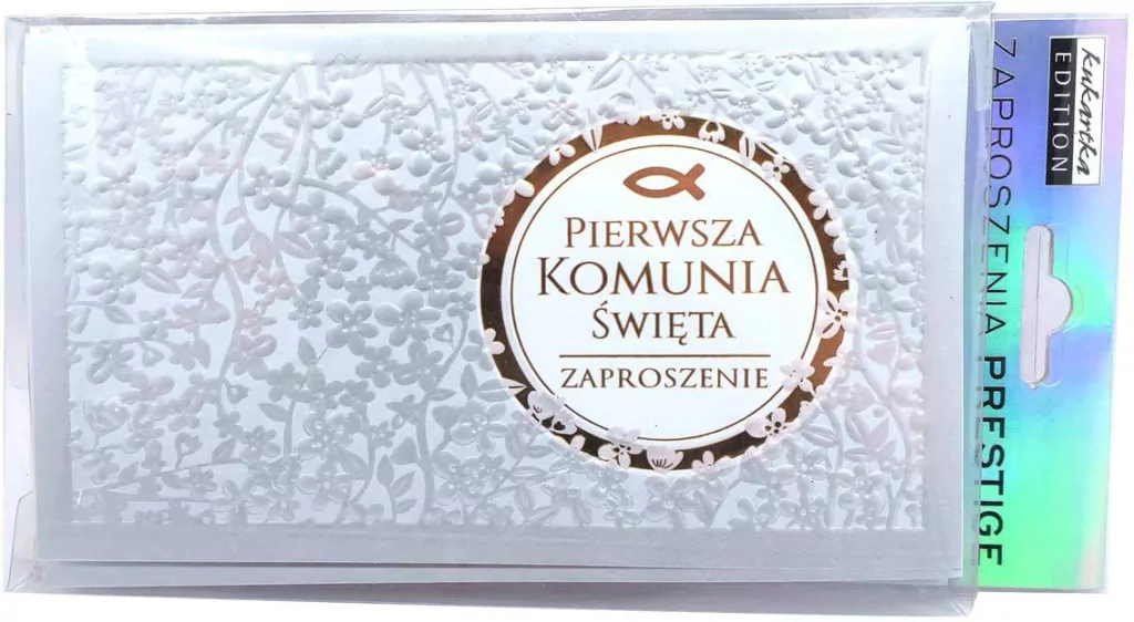 Zaproszenie ZP-020 Komunia (5 szt.) - tantis.pl