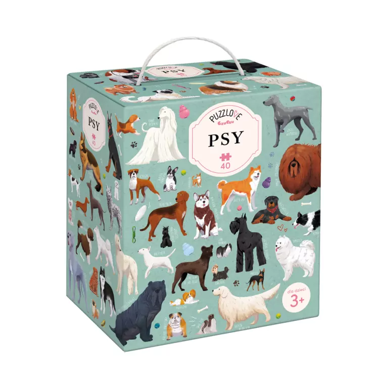 CzuCzu. Puzzlove. Psy 40 - tantis.pl