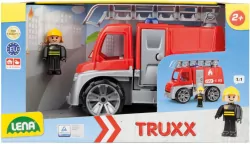 Straż pożarna z drabiną