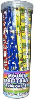 Ołówki grafitowe trójkątne HB