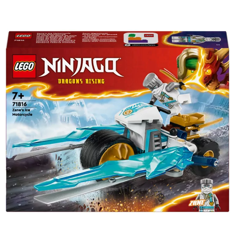 LEGO® NINJAGO. Lodowy motocykl Zane’a 71816 - tantis.pl