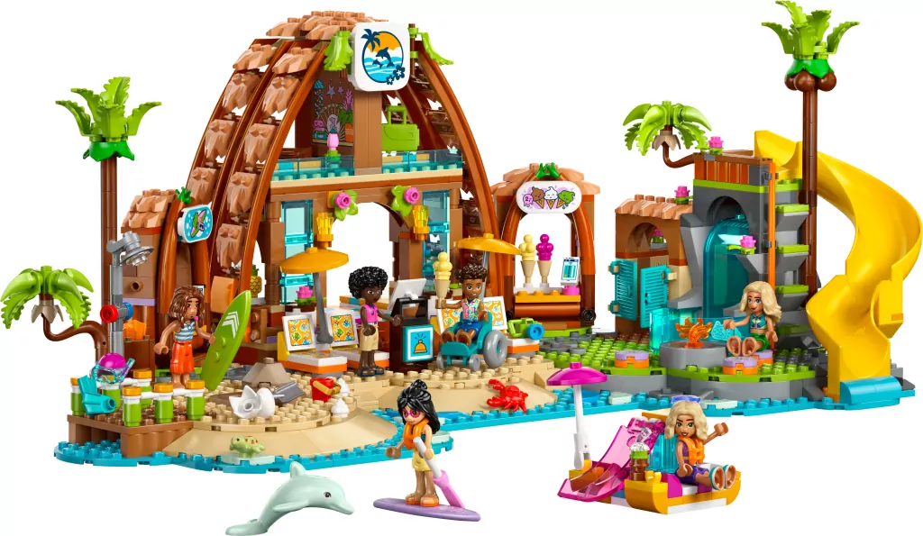 LEGO® Friends. Rodzinne wakacje na plaży 42673 - tantis.pl