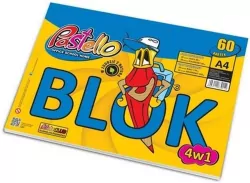 Blok 4w1 A4 60 kartek