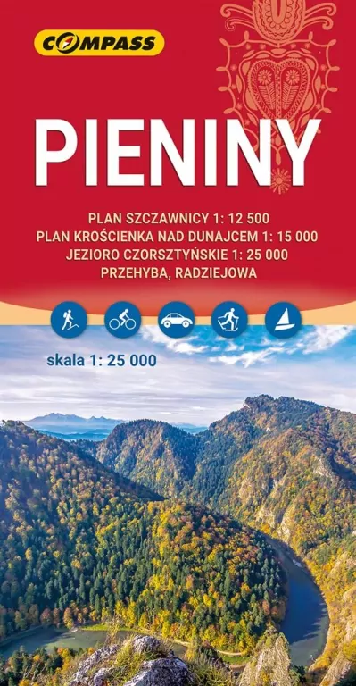 Mapa - Pieniny 1:25 000 - tantis.pl