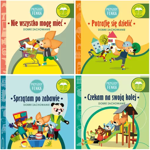 Pakiet Dobre Zachowanie. Przygody Fenka - tantis.pl