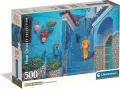 Puzzle 500 Blue Street of Chefchaouen - tantis.pl