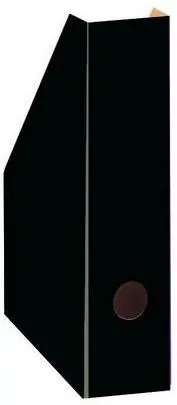 Pojemnik na dokumenty lakierowany 7cm czarny - tantis.pl