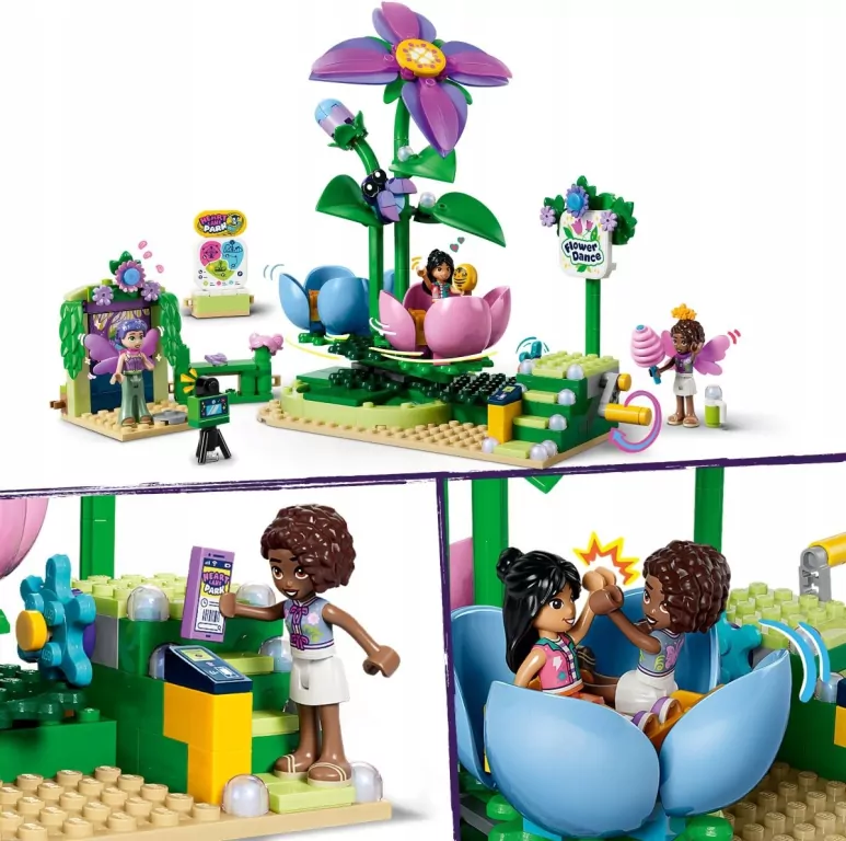 LEGO® Wróżkowa karuzela z kwiatami 42702 - tantis.pl