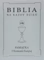 Biblia na każdy dzień. Komunia, srebro - tantis.pl