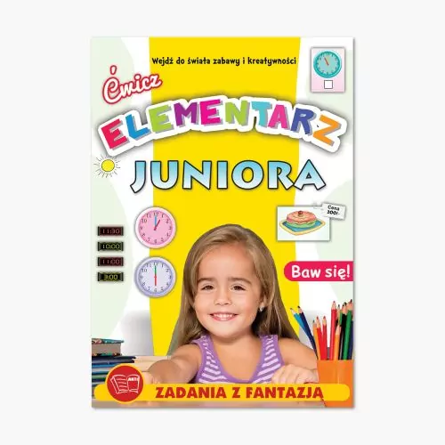 Ćwicz. Elementarz juniora. Zadania z fantazją - tantis.pl