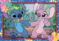 Clementoni. Puzzle 2x20. Super Kolor. Stitch - tantis.pl