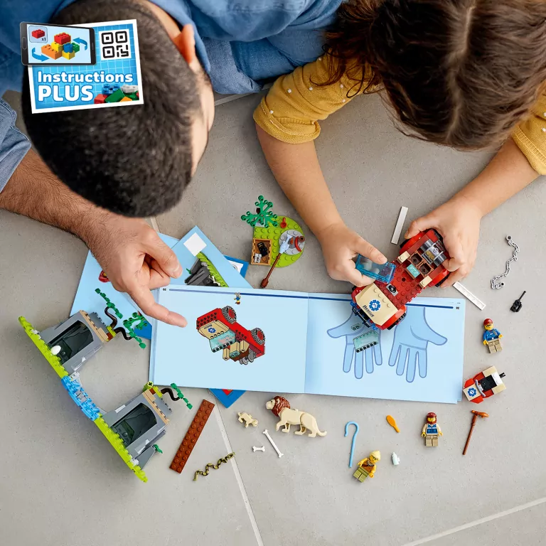 LEGO® City. Terenówka ratowników dzikich zwierząt. 60301 - tantis.pl
