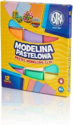Modelina pastelowa. 12 kolorów