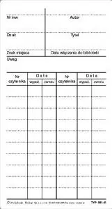 Karta książki 981-E - tantis.pl