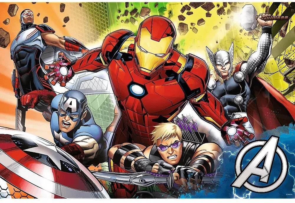 Puzzle 24 Super Maxi. Silni Avengersi TREFL - tantis.pl