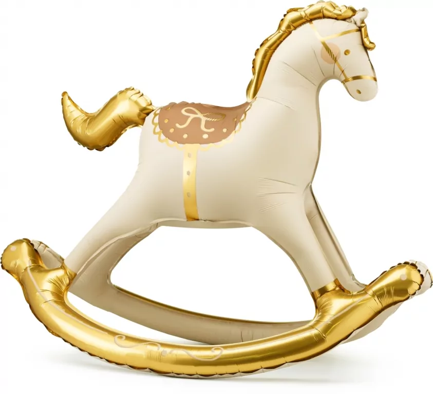 Balon foliowy Koń na biegunach 118x104cm - tantis.pl