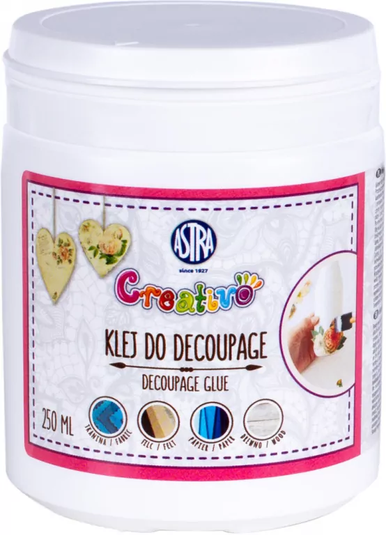 Astra. Klej do decoupage, 250 ml - tantis.pl