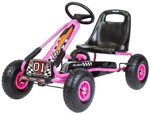 Gokart na pedały Razor różowy - tantis.pl