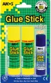Klej w sztyfcie Glue Stick. 2 szt. 22g + dodatkowy klej 8g - tantis.pl