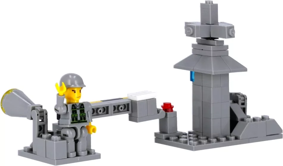 Klocki konstrukcyjne Wojsko ALLEBOX - tantis.pl