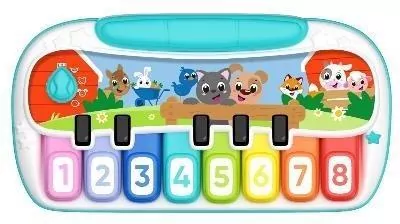 Clementoni. Pianinko ze zwierzątkami - tantis.pl