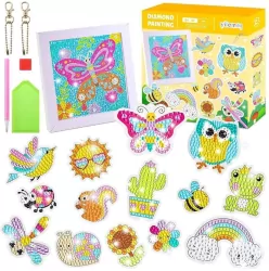 Haft diamentowy motyl